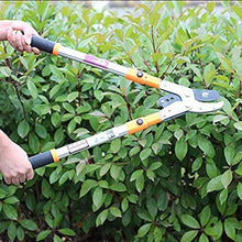 EliteBloom Pruning Shears, Telescopic Anvil Garden Tree Loppers Easy Cut for Secateur Quality Gardening- Heavy Duty Ratchet Lopper Extendable 66-101 Cm,