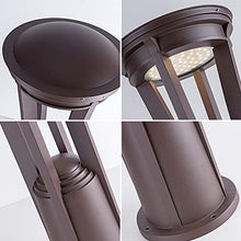 Post Lights Outdoor,Outdoor Waterproof Floor Lamp LED Lawn Lamp Community Garden Decoration Landscape Lamp Simple Creative Die-Casting Aluminum Lampshade Garden Lamp Night Safety Lighting