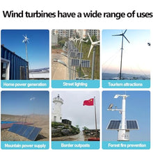 All‑in‑One 800W Solar Generator & 400W Wind Turbine Hybrid Power System – 220V Home PV Kit With 100W Panel, 165Ah Gel Battery, LED Lights & Dual‑Switch Protection