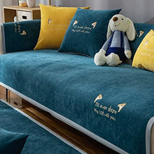 VFIIIOLPAA Cover Cloth Sofa Cushion Four Seasons Universal Sofa Cover Cover Non-Slip Winter Model Cushion Towel Summer (Color: D, Size: 190~220cm) (E 250~290cm)