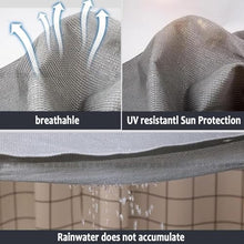 Retractable Sun Shade Canopy, Breathable Wave Awning，Pergola Sliding Cover high-Density Polyethylene Fabric, Wave Shade sail for Patio Garden Backyard Deck Trellis(W2.2*L15m/W7.22*L49.21ft)