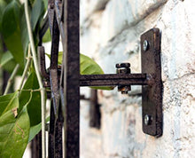 H Potter Diamond Garden Trellis 69" H, Wall Mounted Heavy Duty Iron