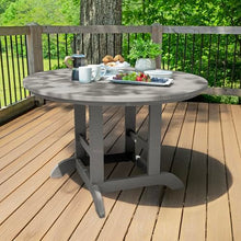 highwood Adirondack 48" Round Dining Table, Harbor Gray