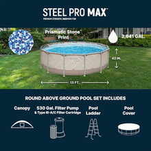 Bestway Steel Pro MAX 13' x 42" Above Ground Swimming Pool Set with Pump