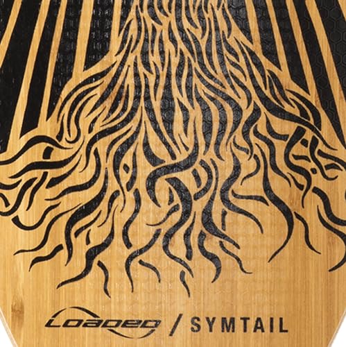 Loaded Boards Symtail Longboard Skateboard Complete Flex 2 Orange