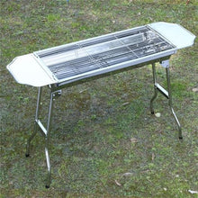 HBJWOV Stainless Steel Folding Oven, Outdoor Carbon Oven, Household Stainless Steel Barbecue Rack