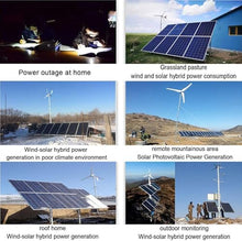 KZZAAO 9000W Renewable Energy Controller Universal for Off Grid Wind Solar Hybrid Systems Hybrid Charge Controller,48V