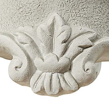 Design Toscano KY0631 Rococo Sculptural Plinth,Faux Stone Finish