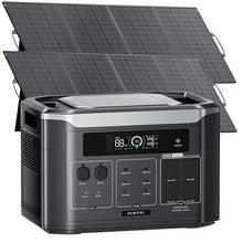 BP3000 3200W Portable Power Station with 2x200W Panels (Ship Separately)