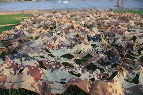 GYDEHUTJ DETECH 150D Camo Netting Desert Digital Camouflage Net for Photography and Hunting Blinds