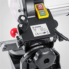 230W Electric Chainsaw Sharpener, Multi-Angle Adjustable Chain Saw Sharpener, Bench Adjustable Chains Grinder Heavy Duty Tools with 2X Grinding Wheels, 3000RPM Motor for 1/4-3/8 inch Chainsaw Chains