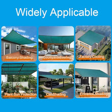 HYDBCNA Breathable Shade Cloth Mesh Cover, Shade Netting with Grommets
