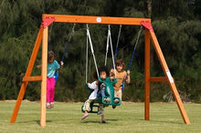 DOLPHIN PLAYGROUND T Glider Swing Set for Kids Outdoor Play Equipment