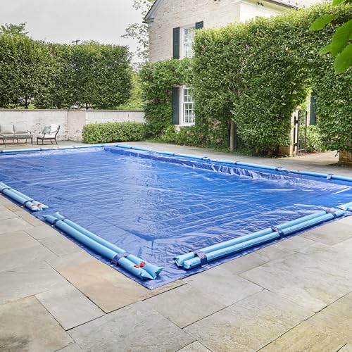 Doheny's Commercial-Grade Winter Pool Cover for Inground Pools Solid 16 Yr.