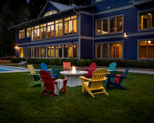 POLYWOOD® Modern Folding Adirondack in Mahogany