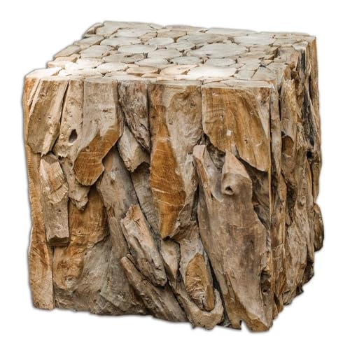 Uttermost Teak Root - 18.5 inch Bunching Cube Table
