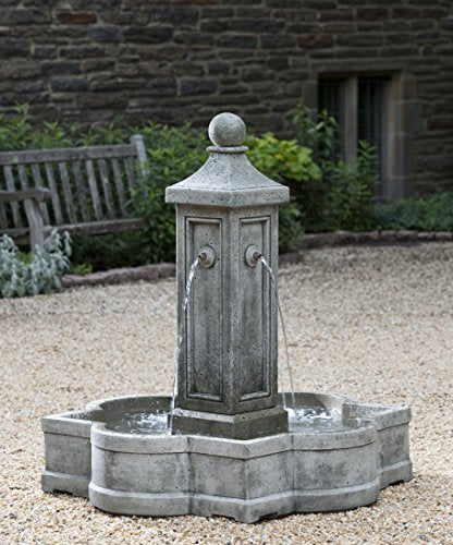 Campania International FT-143-VE Provence Fountain, Verde Finish