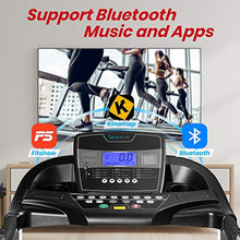 SereneLife Foldable Digital Home Gym Treadmill Black