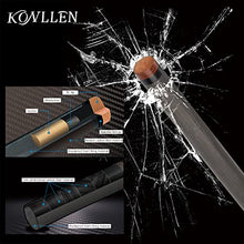 KONLLEN Carbon Fiber Pool Cue Stick Dragon Professional (Full Carbon Technology Low Deflection Billiard) KL-10BF