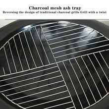 BNEI European Style fire Pit, Portable Tabletop fire Pit with fire net Cover, 55 * 60 cm, Suitable for Winter Warming, Barbecue (Large)