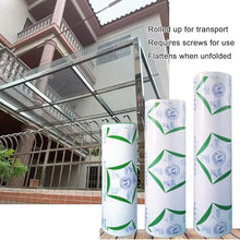 Polycarbonate Sheets All-Weather Outdoor Greenhouse Covering, Plastic Roofing Sheets Rainproof Insulation Protection(1x1453m)
