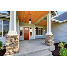 Craftmade ZA1811-WC-LED Vincent Outdoor LED t Pendant Lighting, 1-Light, 10 Watts, Weathered Copper (7"W x 23"H)
