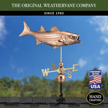 Good Directions 36" Bass Weathervane, Pure Copper