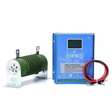 2000W Wind Turbine 12V 24V 48V Horizontal Wind Generator with Hybrid MPPT Controller for Home Use Free Energy Windmill (24V With Hybrid Controller)