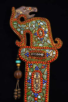 Generic Tibetan Temple Dragon Head Sword Amulet