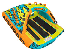 AIRHEAD Sportsstuff Poparazzi 3, 1-3 Rider Towable Tube for Boating Multi-color