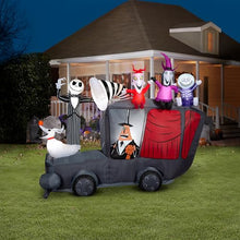 10' Gemmy Airblown Inflatable Halloween Disney's Nightmare Before Christmas Mayor-Mobile Scene Yard Decoration 221590