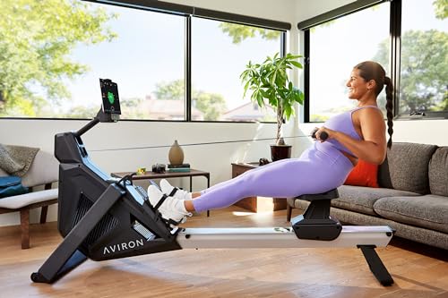 Aviron StrongGo Rowing Machine Black