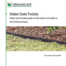 Dreamscape PRO Aluminum Landscape Edging - Easy Install Professional Landscaping Border - 80ft Total - Black Painted