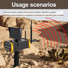 QianCruxtacy Gold Detector Underground,324.8 Ft Range Gold Finder,Ground Penetrating Radar Scanner,Automatic Rotation Scanning,Abs Engineering Material,for Gold Silver Copper Diamond