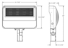 RAB X34-450SF High Output Field-Adjustable Floodlight (450W Slipfitter, 120-277 Volts)