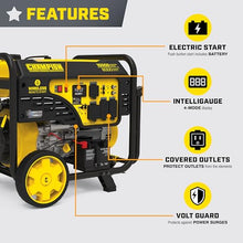 Champion 10,000-Watt Wireless Remote Start Portable Generator