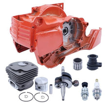 WZFBEMPJS Crankcase Crankshaft 50mm Cylinder Kit Fit for 362 365 371 372 Chainsaw Piston Rings Needle Bearing Spark Plug Parts