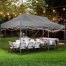 COBIZI 10x20 Heavy Duty Pop Up Canopy Tent with Sidewalls, Easy Up Canopy