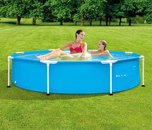 DSWMY Paddling Pool, Inflatable Swimming Pool 244 x 51 cm Blue