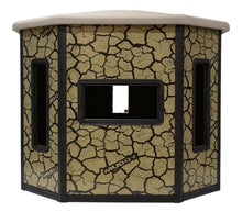 MUDDY Penthouse Box Blind Steel Wall Construction Cracked Mud Camo Multicolor