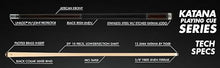 KATANA KAT11 Pool Cue African Ebony 20oz