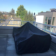 Extra Large Patio Table Winter Covers for Outdoor Furniture 220x140x75cm waterproof heavy duty 600D Sofa Set Covers, All Weather Protection Outdoor Cover for Lawns and Backyards