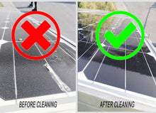 Solar Panel Cleaning Brush and Pole, 3.5MSolar photovoltaic Panel Cleaning, Double Head Solar Cleaning Brush, with Lithium Battery and Power Converter