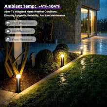 Sofiton Low Voltage Bollard Pathway Lights, 1800K-5000K Adjustable, 5W, LED Landscape Path Lighting for Wet Location, Wired Landscape Lights for Walkway Garden Yard, ORB, Aluminum, ETL Listed, 16PK