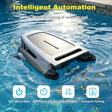 SDdPulse Pool Cleaner Robot,Solar Powered Automatic Robotic Pool Skimmer with APP & Remote Control and 3.8L Large Filter Basket,24/7 Surfaces Cleaner,5200mAh Battery,for All swimm
