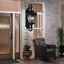Bailey Street Home 4 Light Post 30 inches Tall by 14 inches Wide-Textured Black Finish Traditional Outdoor Post Lantern 147-Bel-1044904