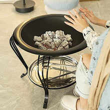 Backyard Patio Garden Fireplace for Campfire Bonfire with Spark Screen Cover,Poker,Fire Pit Cover,Grill Great for Outdoor and Patio