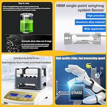 DOIBG Karat Content Detector Machine Digital Analyzer Meter Electronic Precious Metal Authenticity Tester-1200K