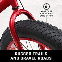Mongoose Aztec Fat Tire Bike Red