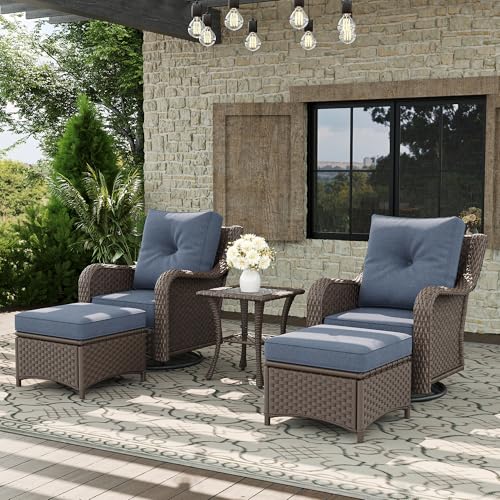 Aeeiua 5 Piece Outdoor Patio Furniture Set
